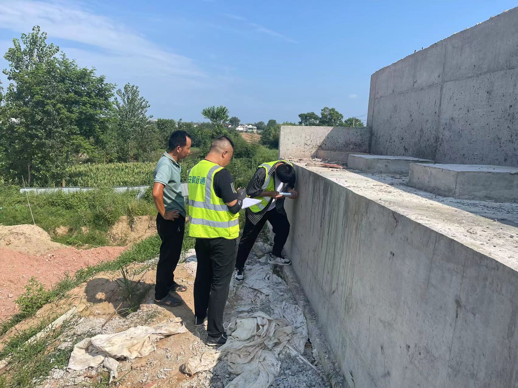 潛山梅河口橋回彈強(qiáng)度檢測